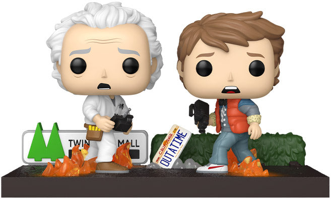 Funko POP! Moment: Back to the Future Doc & Marty at Twin Pines Mall [PRE-ORDER: Distributor delayed delivery until October 2025!] by MyHackerTech