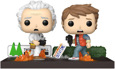 Funko POP! Moment: Back to the Future Doc & Marty at Twin Pines Mall [PRE-ORDER: Distributor delayed delivery until October 2025!] by MyHackerTech