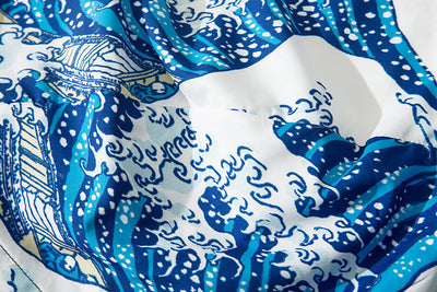 YC134 Great Waves Lightweight Pants by MyHackerTech