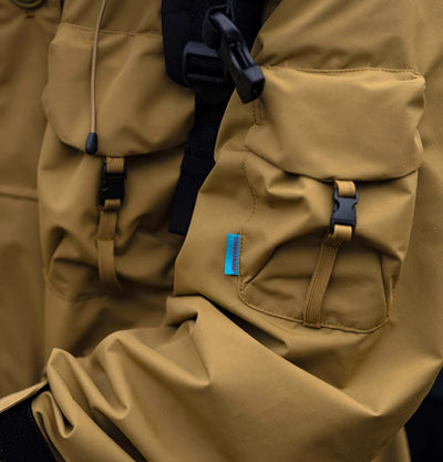 APEJ8 Khaki Tactical Wilderness Jacket by MyHackerTech