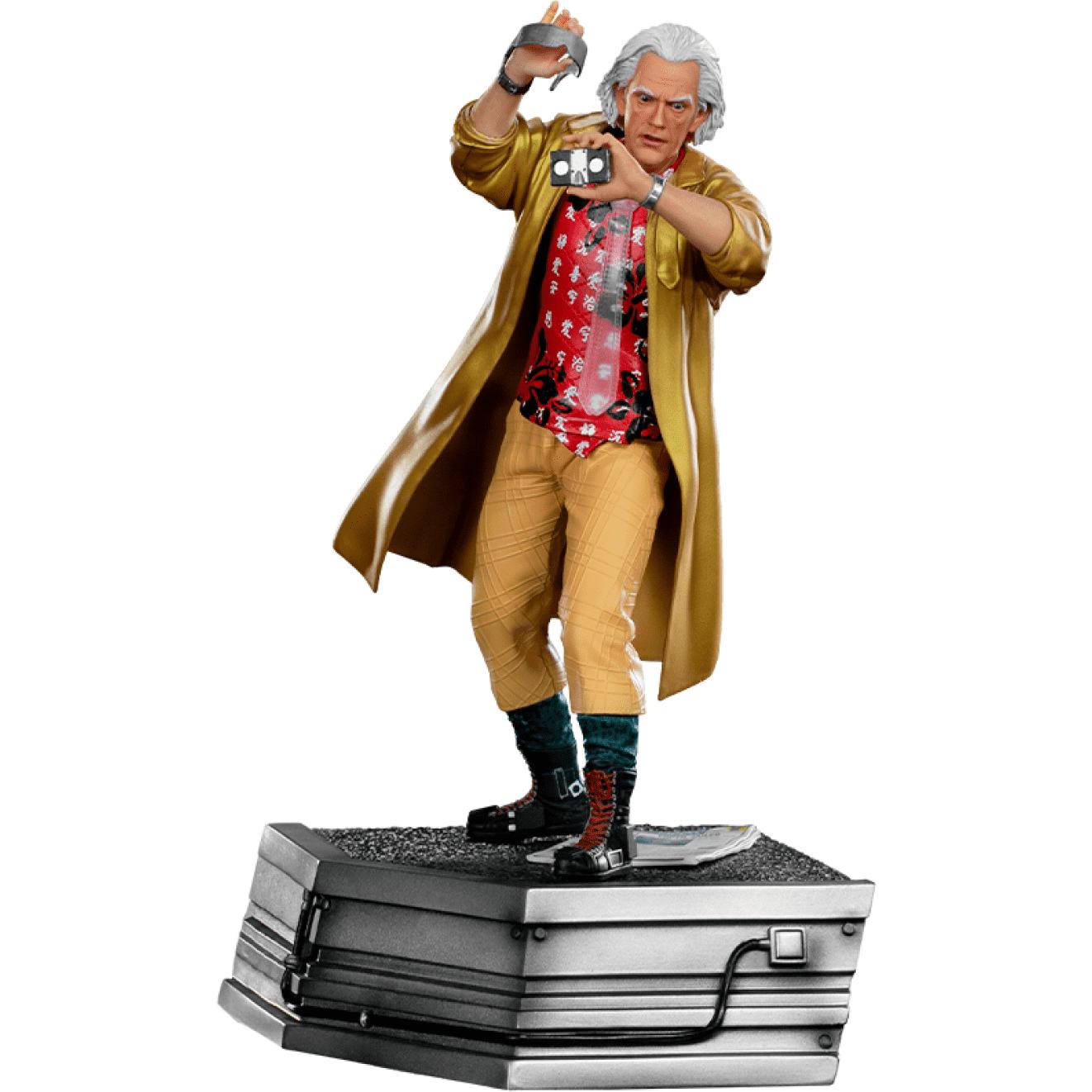 Iron Studios Back to the Future Part II Doc Brown 1:10 Scale Statue by MyHackerTech