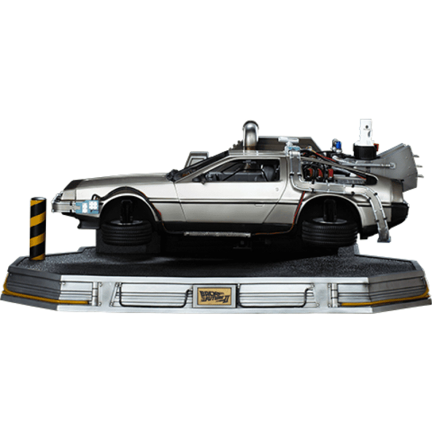Iron Studios Back to the Future Part II DeLorean (Regular Version) 1:10 Scale Statue by MyHackerTech
