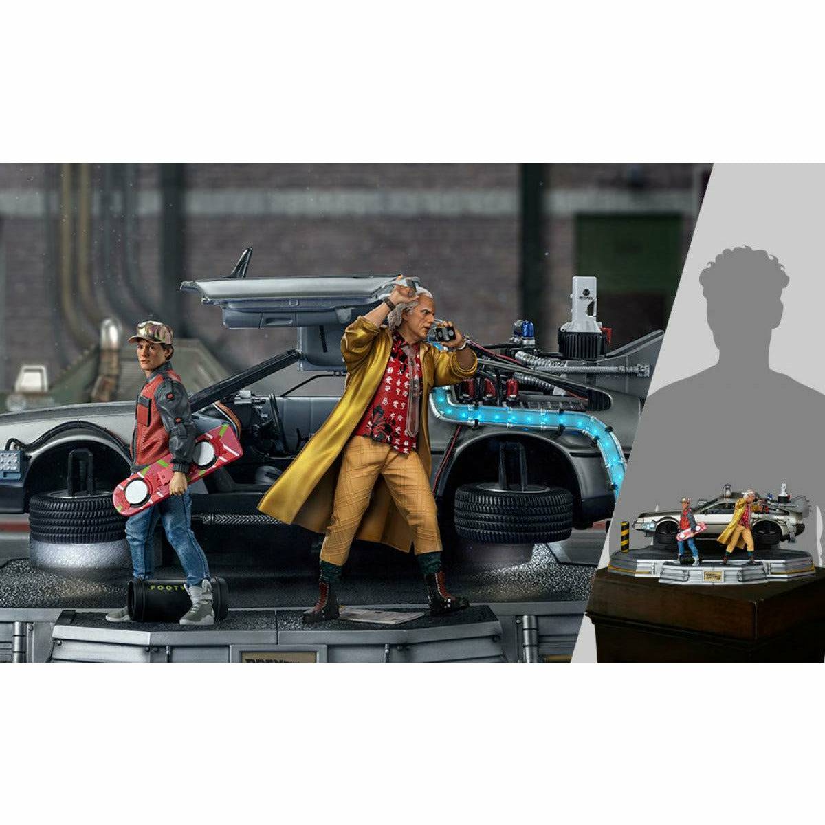 Iron Studios Back to the Future Part II Doc Brown 1:10 Scale Statue by MyHackerTech