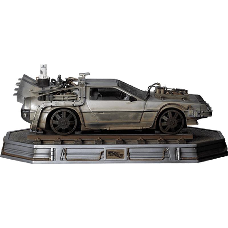 Iron Studios Back to the Future Part III DeLorean 1:10 Scale Statue by MyHackerTech