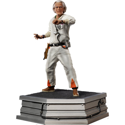 Iron Studios Back to the Future Doc Brown 1:10 Scale Statue by MyHackerTech