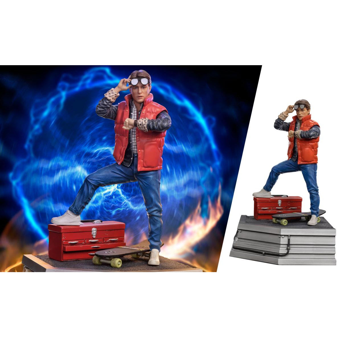 Iron Studios Back to the Future Marty McFly 1:10 Scale Statue by MyHackerTech