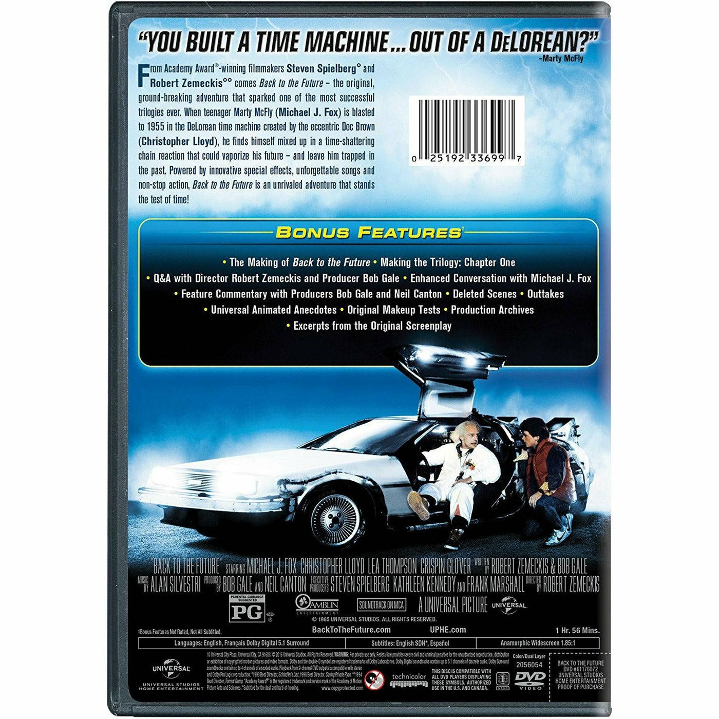 Back to the Future (DVD) by MyHackerTech