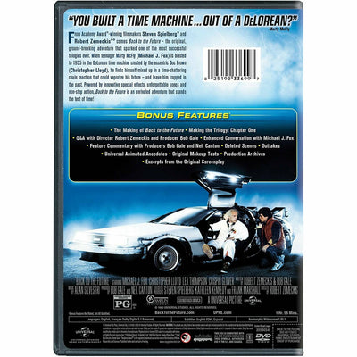 Back to the Future (DVD) by MyHackerTech