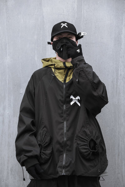HiJ14 Black Industrial Climber Jacket by MyHackerTech