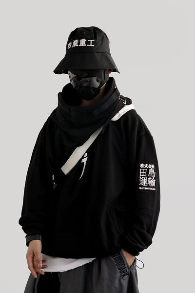 HiH6 Black I-Tech Hoodie by MyHackerTech