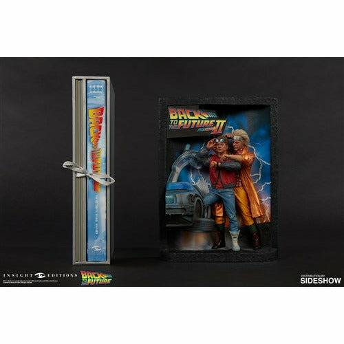 Back to the Future: The Ultimate Visual History Collector's Edition Hardcover book with Sculpted Movie Poster [2017] by MyHackerTech