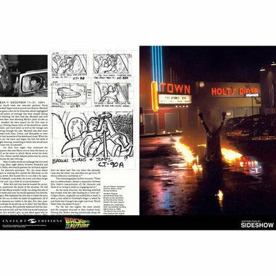 Back to the Future: The Ultimate Visual History Collector's Edition Hardcover book with Sculpted Movie Poster [2017] by MyHackerTech