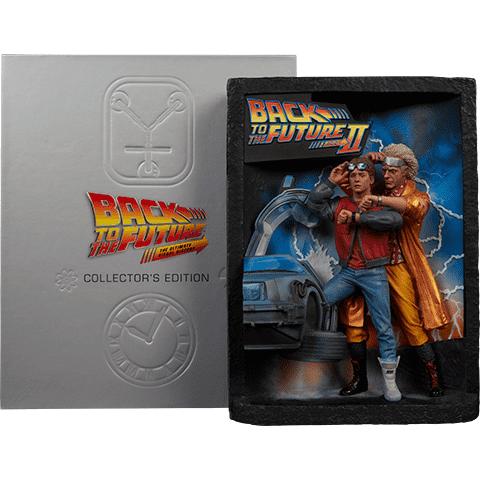 Back to the Future: The Ultimate Visual History Collector's Edition Hardcover book with Sculpted Movie Poster [2017] by MyHackerTech