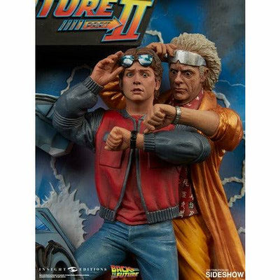 Back to the Future: The Ultimate Visual History Collector's Edition Hardcover book with Sculpted Movie Poster [2017] by MyHackerTech