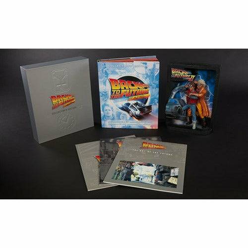 Back to the Future: The Ultimate Visual History Collector's Edition Hardcover book with Sculpted Movie Poster [2017] by MyHackerTech