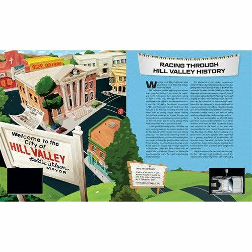 Back to the Future: Race Through Time Hardcover Book with Collectible Wind-up DeLorean by MyHackerTech