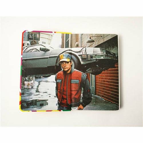 Back to the Future Hardcover Ruled Journal by MyHackerTech