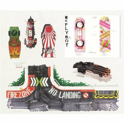 Back to the Future Hardcover Ruled Journal by MyHackerTech