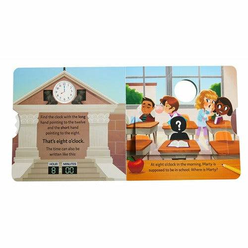 Back to the Future: Telling Time With Marty McFly children's board book by MyHackerTech