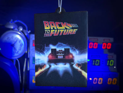 Back to the Future "BTTF Poster" air freshener (vanilla-scented) by MyHackerTech