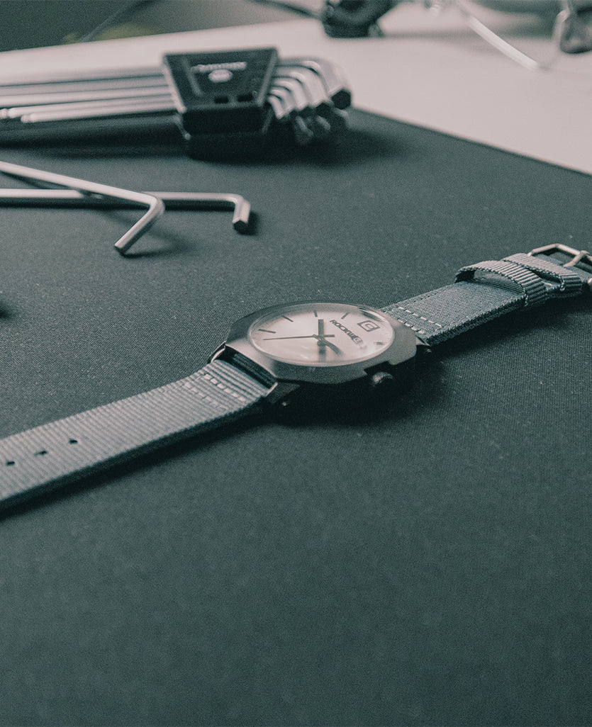 Apex (Black/Silver) Watch by MyHackerTech