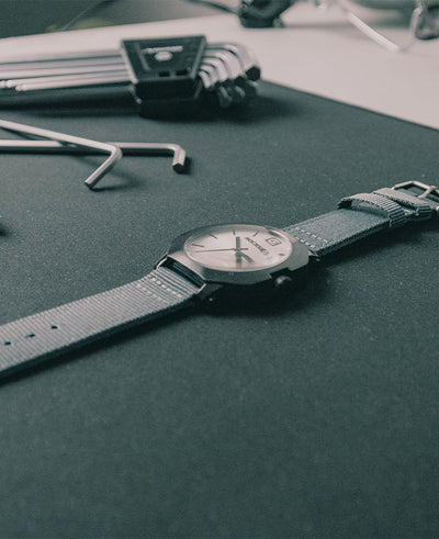 Apex (Black/Silver) Watch by MyHackerTech