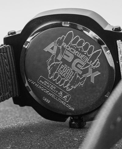 Apex (Black/Silver) Watch by MyHackerTech