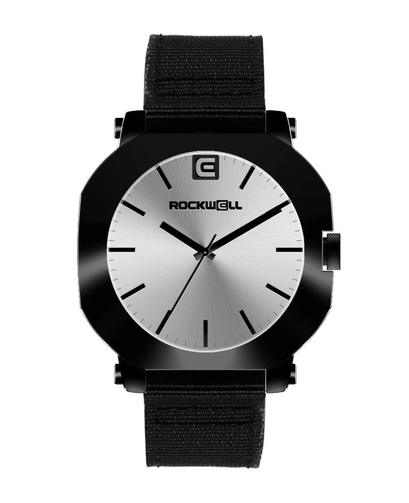 Apex (Black/Silver) Watch by MyHackerTech
