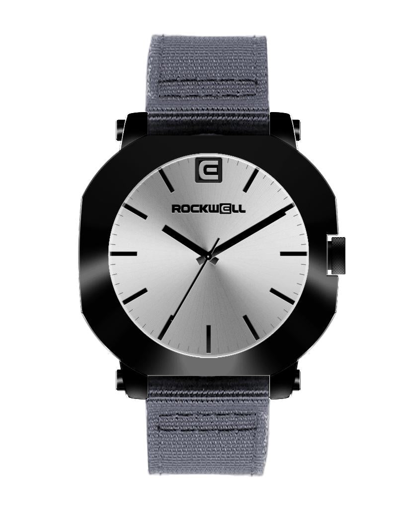 Apex (Black/Silver) Watch by MyHackerTech