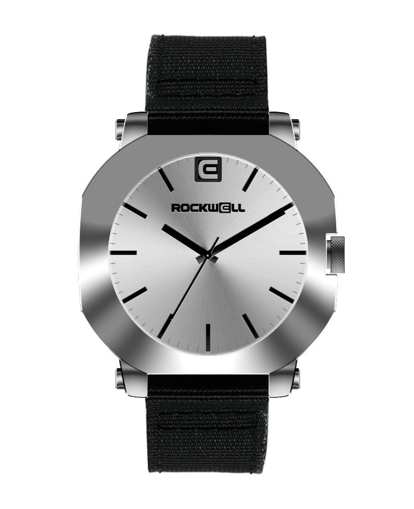 Apex (Silver/Black) Watch by MyHackerTech