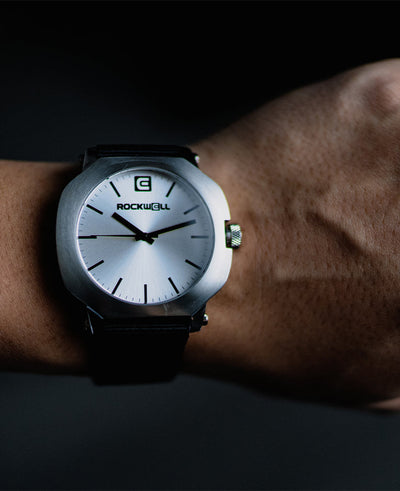 Apex (Silver/Black) Watch by MyHackerTech