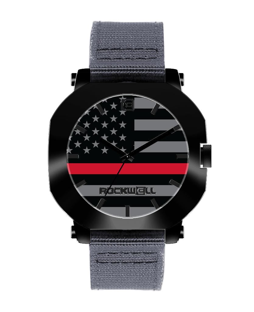 Apex Firefighter Edition (Black) Watch by MyHackerTech