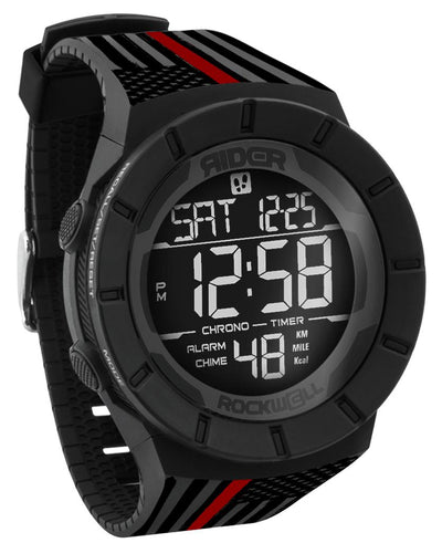 Coliseum Fit™ Assault - Firefighter Edition (Phantom Black) Watch by MyHackerTech