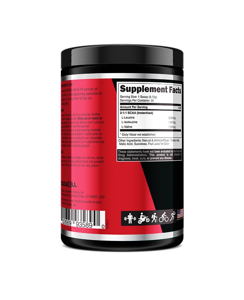 Rockwell Fit™ BCAA: Strawberry Coconut by MyHackerTech