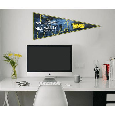 Back to the Future Wall Pennant by MyHackerTech