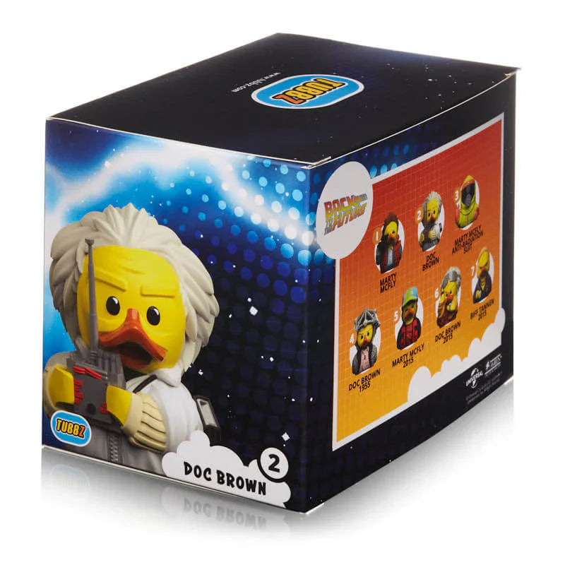 Back to the Future Doc Brown TUBBZ Cosplaying Duck (Boxed Edition) by MyHackerTech