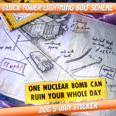 Back to the Future Time Travel Memories II Expansion Kit — "1.21 Gigawatts" Edition prop replicas (BacktotheFuture.com / DoctorCollector.com exclusive!) by MyHackerTech