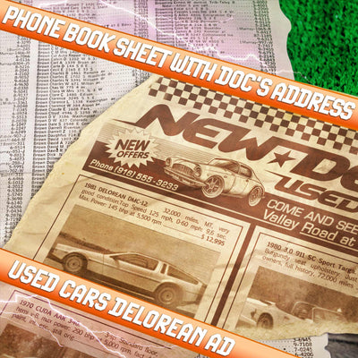 Back to the Future Time Travel Memories II Expansion Kit — "1.21 Gigawatts" Edition prop replicas (BacktotheFuture.com / DoctorCollector.com exclusive!) by MyHackerTech