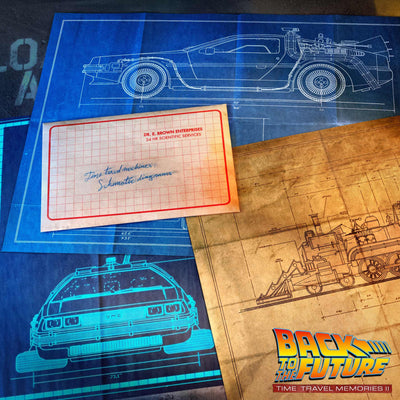 Back to the Future Time Travel Memories II Expansion Kit — "1.21 Gigawatts" Edition prop replicas (BacktotheFuture.com / DoctorCollector.com exclusive!) by MyHackerTech