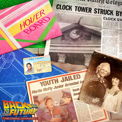 Back to the Future Time Travel Memories II Expansion Kit — "1.21 Gigawatts" Edition prop replicas (BacktotheFuture.com / DoctorCollector.com exclusive!) by MyHackerTech
