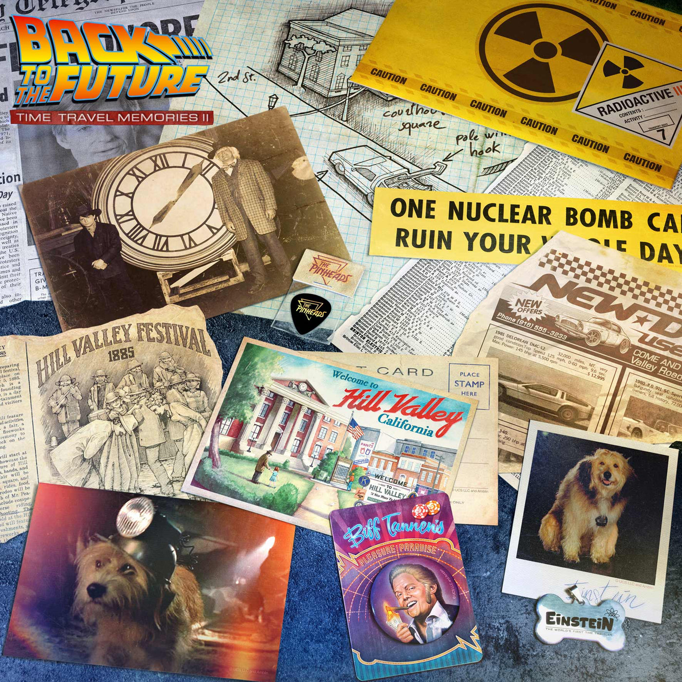 Back to the Future Time Travel Memories II Expansion Kit — "1.21 Gigawatts" Edition prop replicas (BacktotheFuture.com / DoctorCollector.com exclusive!) by MyHackerTech