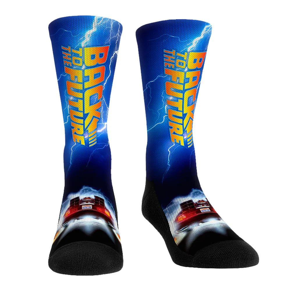Back to the Future "Title Sequence" Unisex Socks by MyHackerTech