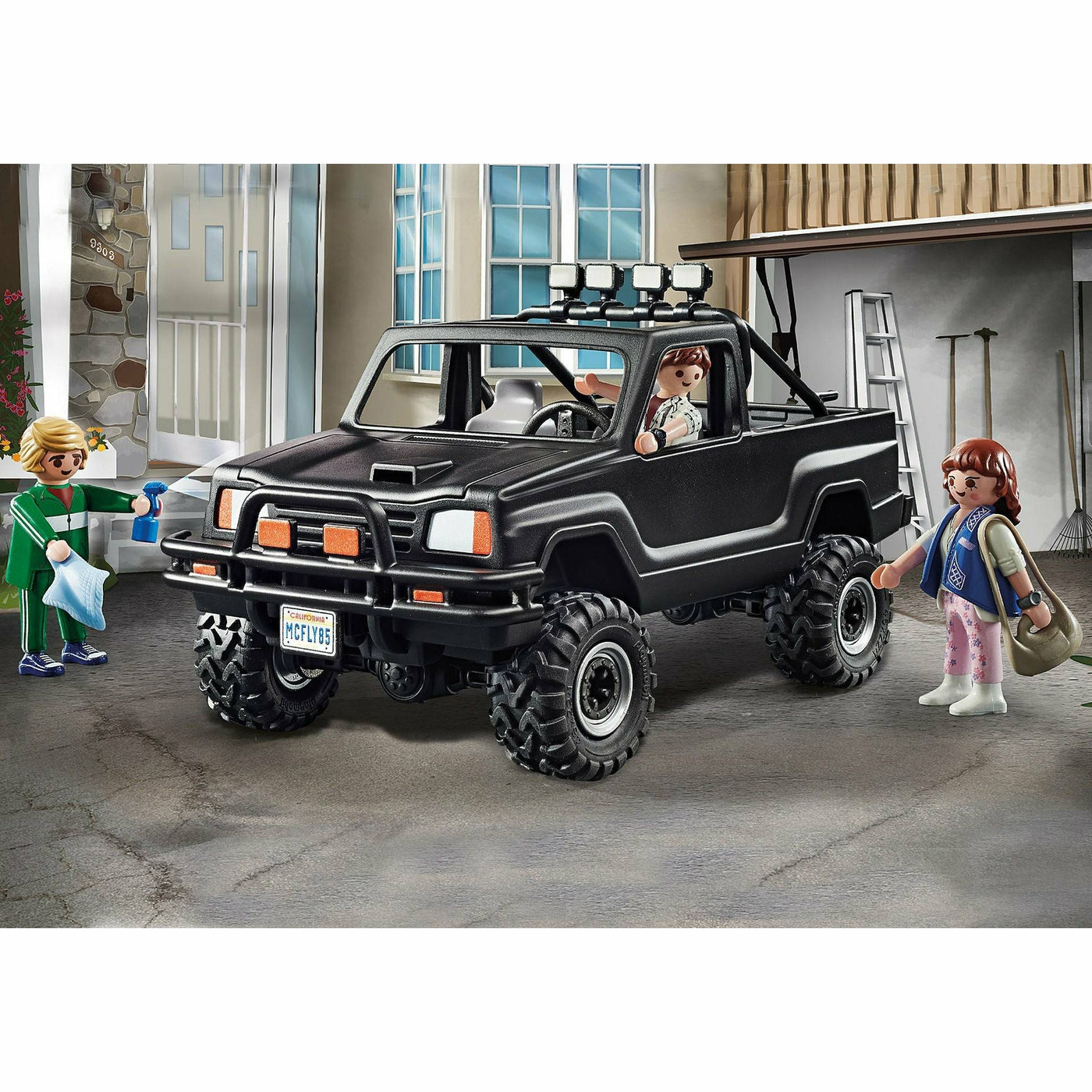 Playmobil Back to the Future 35-piece 1985 Marty's Pickup Truck playset by MyHackerTech