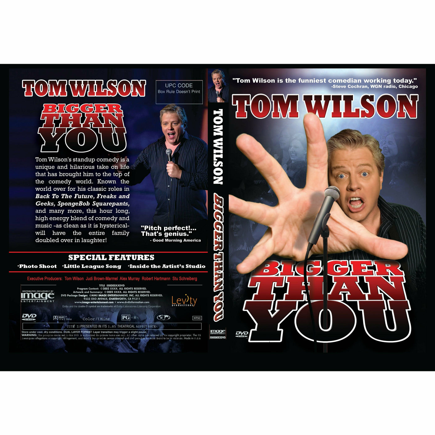 Tom Wilson: Bigger Than You (DVD) by MyHackerTech
