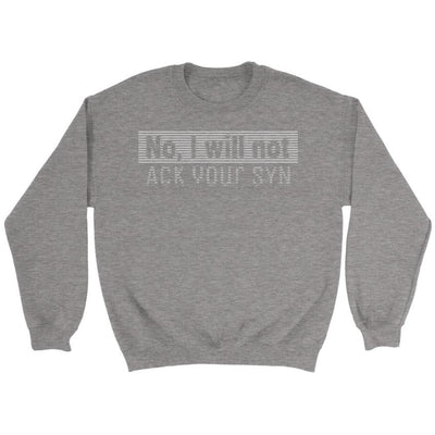 No, I will not ACK your SYN - Canvas Mens Shirt by MyHackerTech