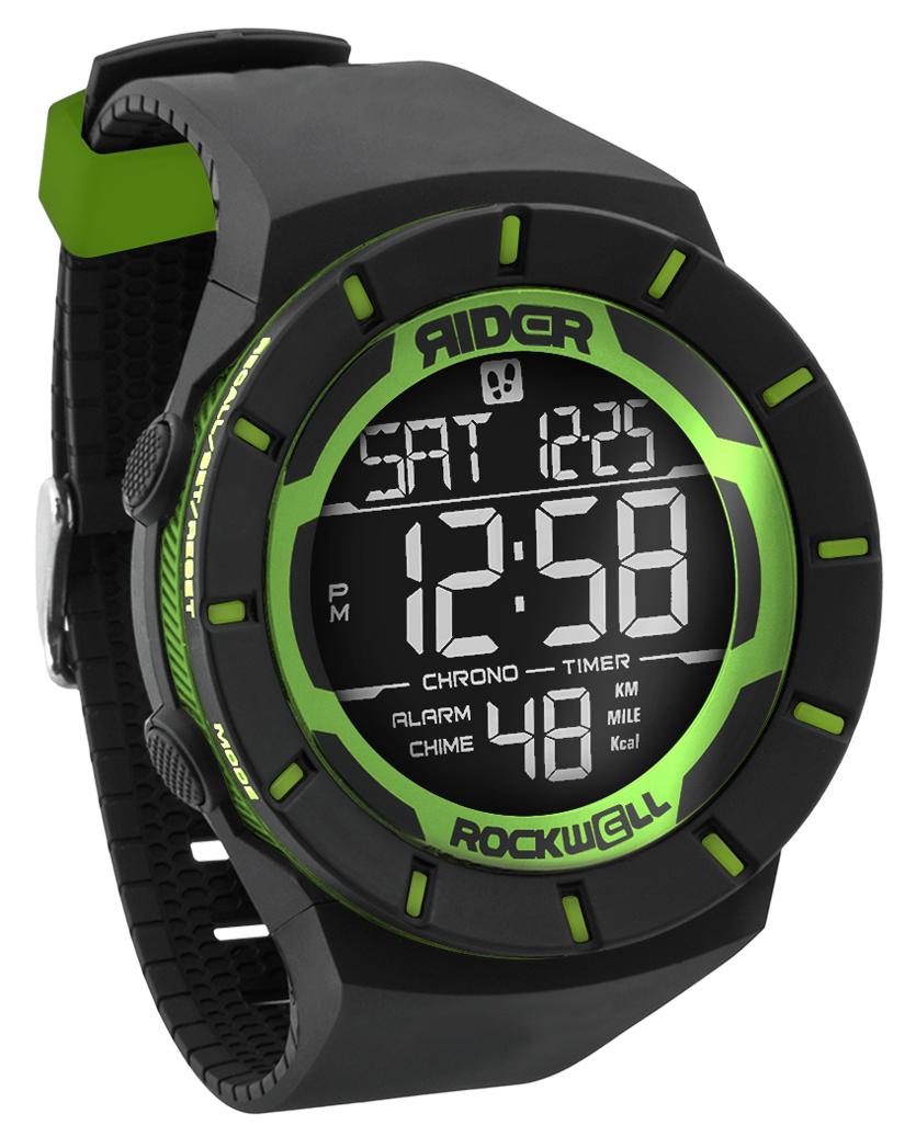 Coliseum Fit™ (Black/Green) Watch by MyHackerTech