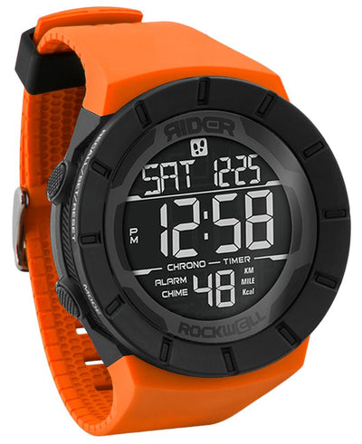 Coliseum Fit™ Mix Up Edition (Black/Orange) Watch by MyHackerTech
