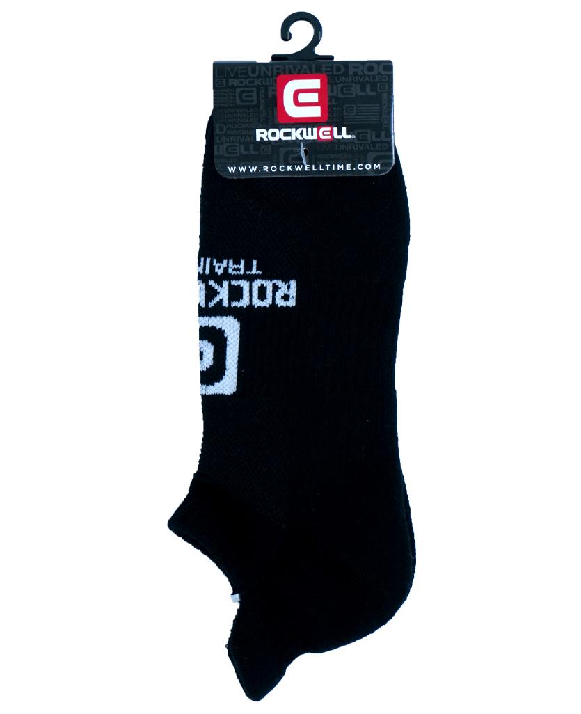 Rockwell Training Black Ankle Socks by MyHackerTech
