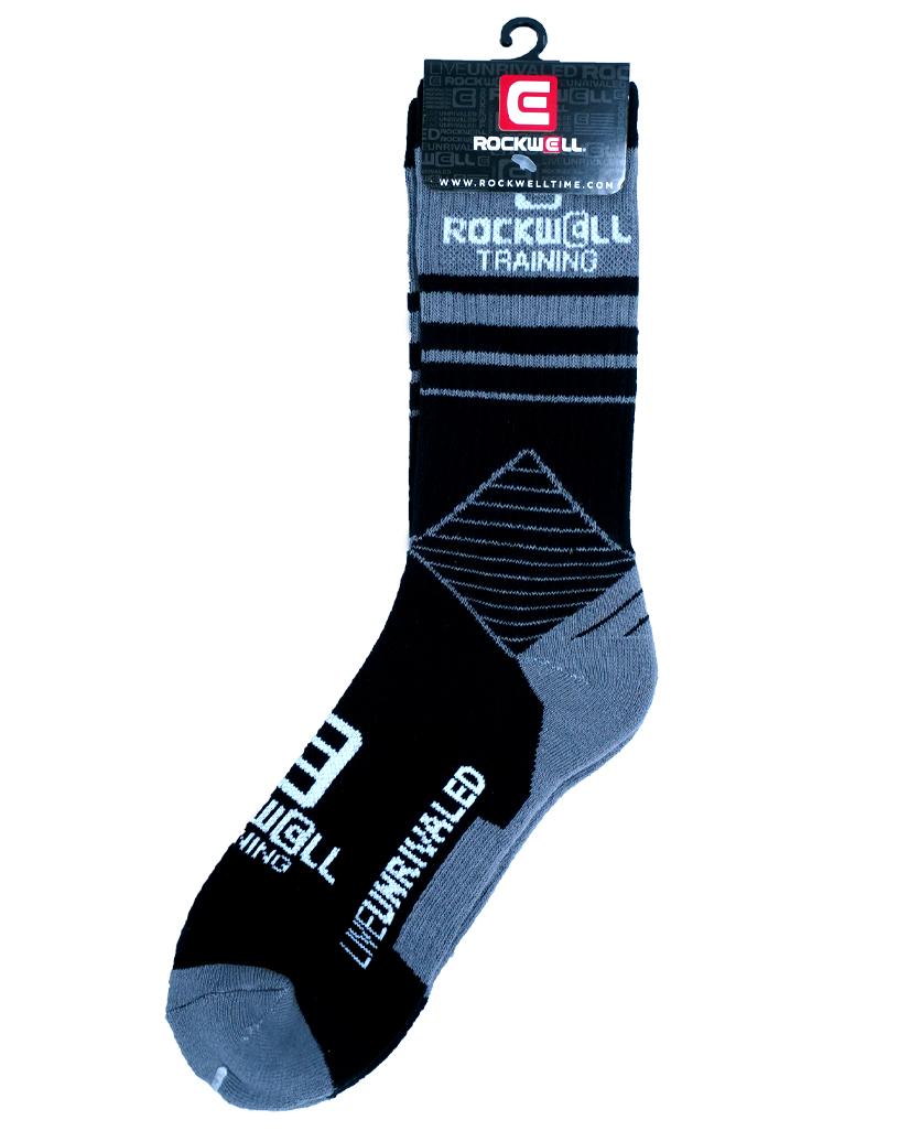 Rockwell Training Black/Gray Socks by MyHackerTech