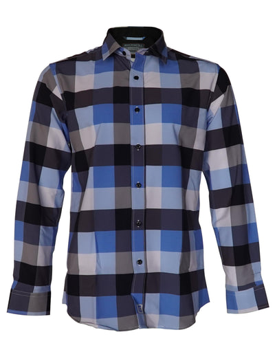 The Titan - Blue Pattern Long Sleeve by MyHackerTech